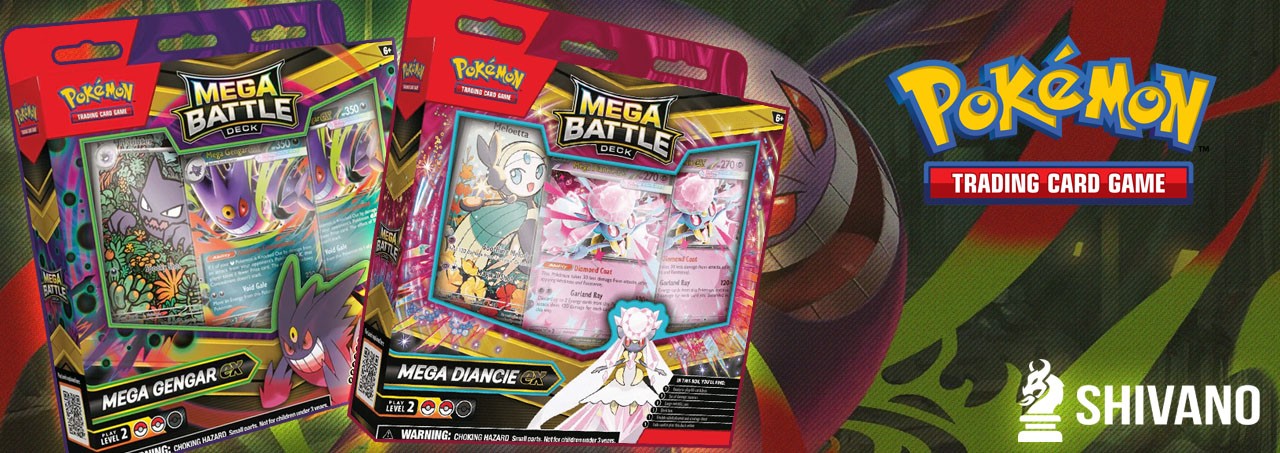 Pack Doble Mega Gengar ex & Mega Diance ex